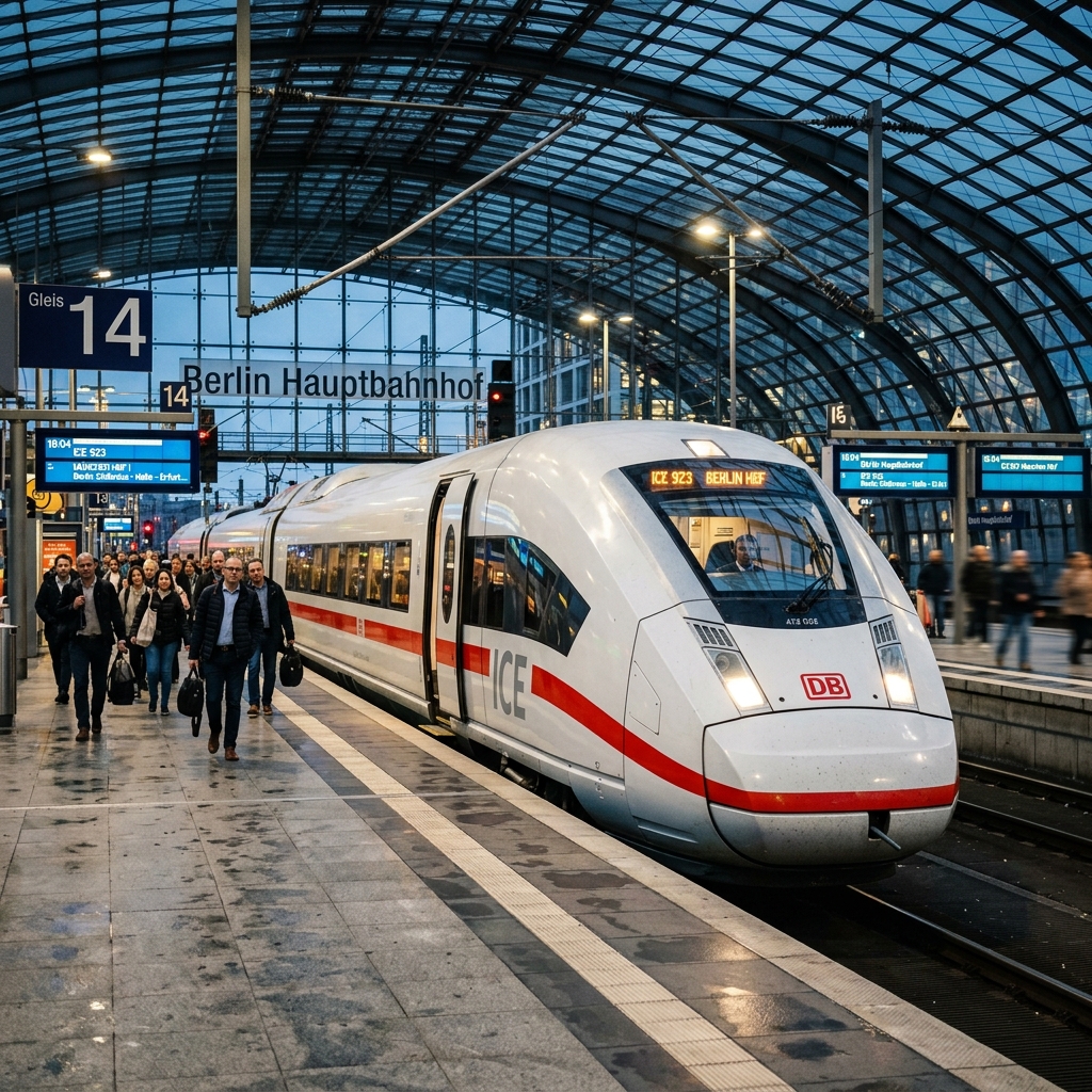 Kereta ICE Deutsche Bahn